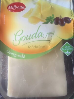 Milbona Gouda Jung, Cremig-mild Ohne Gentechnik La. ..