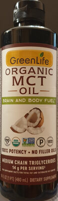 Organic MCT Oil 100% MCTS