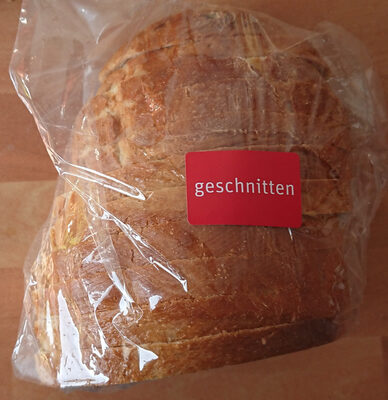 Weißbrot Glanz geschnitten