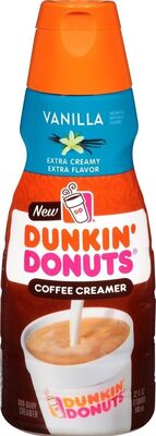 Dunkin donuts coffee creamer vanilla