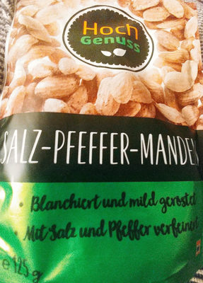 Salz- Pfeffer- Mandeln