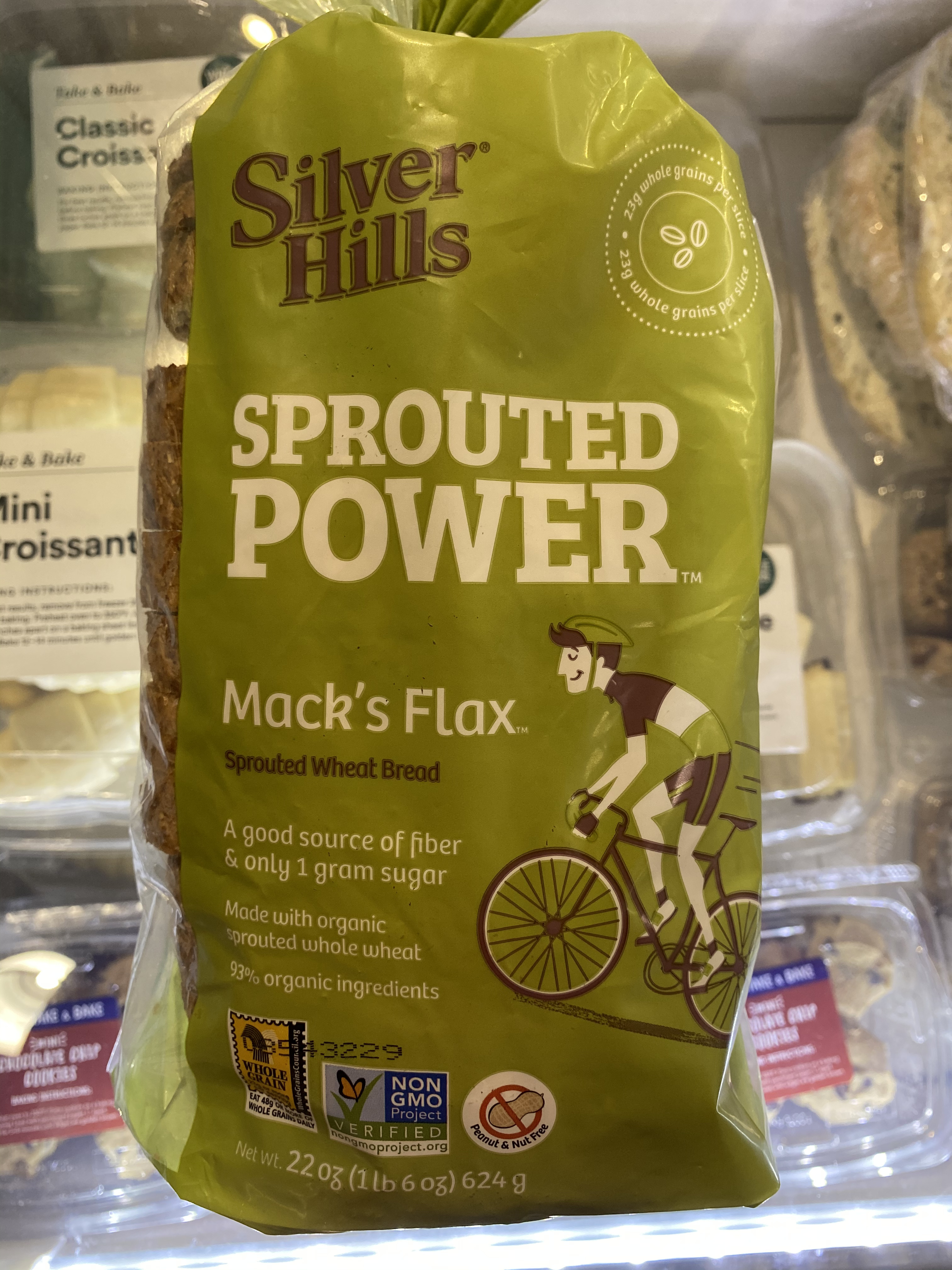 Sprouted Whole Grain Bread Mack's Flax