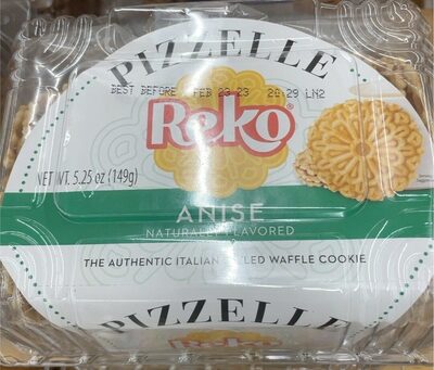 Pizzelle Waffle Cookies