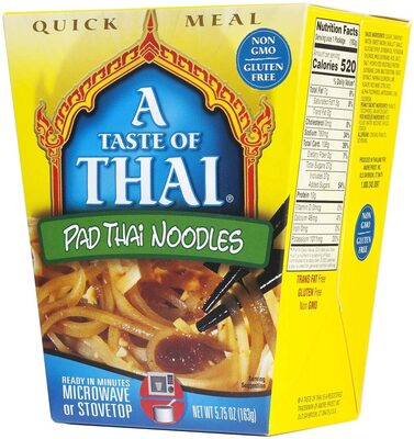 Pad thai noodles
