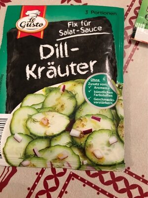 Le Gusto Fix für Salatsauce, italienische Art mit ...