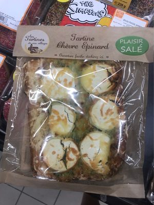tartine chèvre