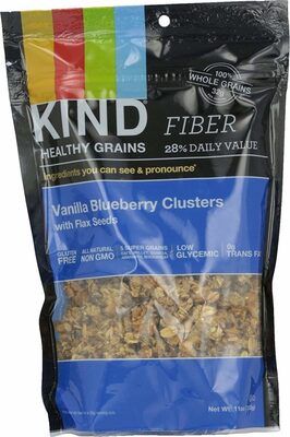 Vanilla Blueberry with Flax Seeds