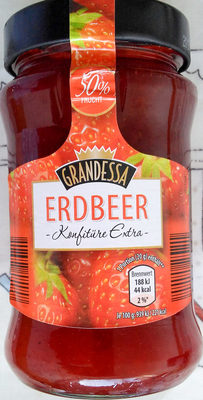 Konfitüre Extra 50% Frucht, Erdbeere