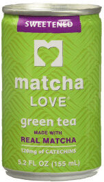 Sweetened Green Tea Made With Real Matcha
