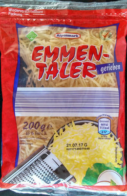 Emmentaler gerieben