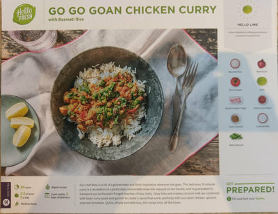 Go Go Goan Chicken Curry with Basmati Rice