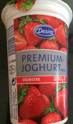 Premium Joghurt mild, Erdbeere