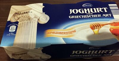 Joghurt nach griechischer Art