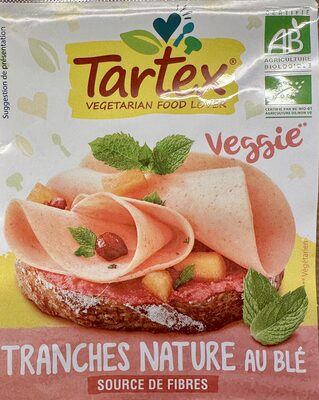 TARTEX tranches veggie façon nature