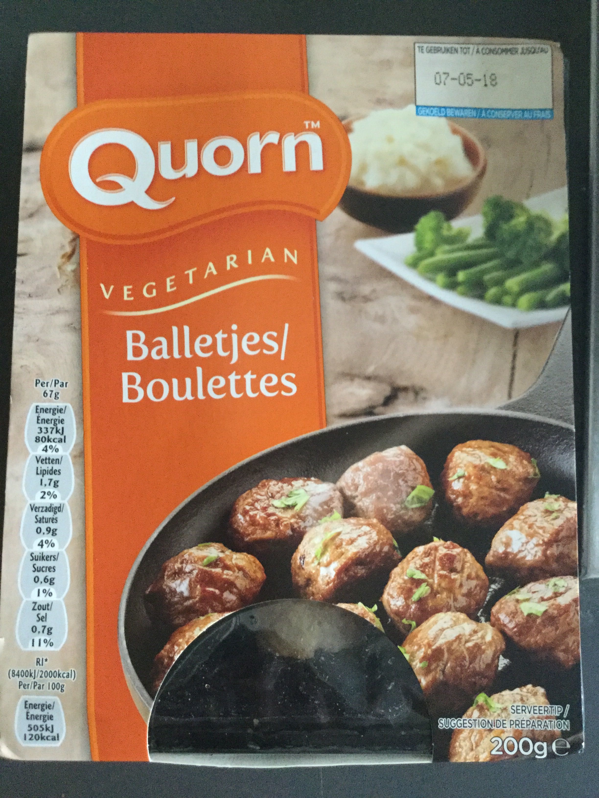 Boulettes véhétariennes