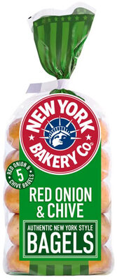 Red Onion & Chive Bagels