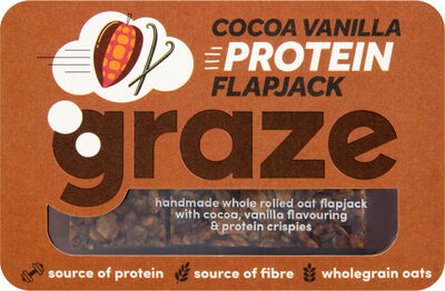 Cocoa Vanilla Protein Flapjack