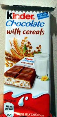Chocolate with cereals