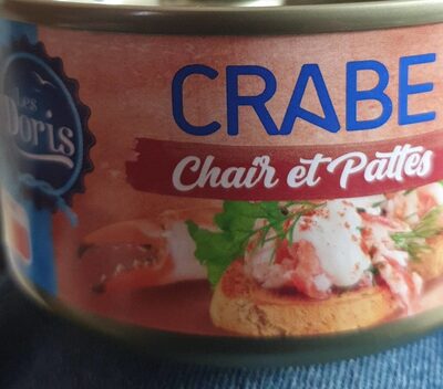 Crabes chair et pattes