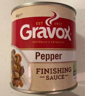 Pepper Finishing Sauce
