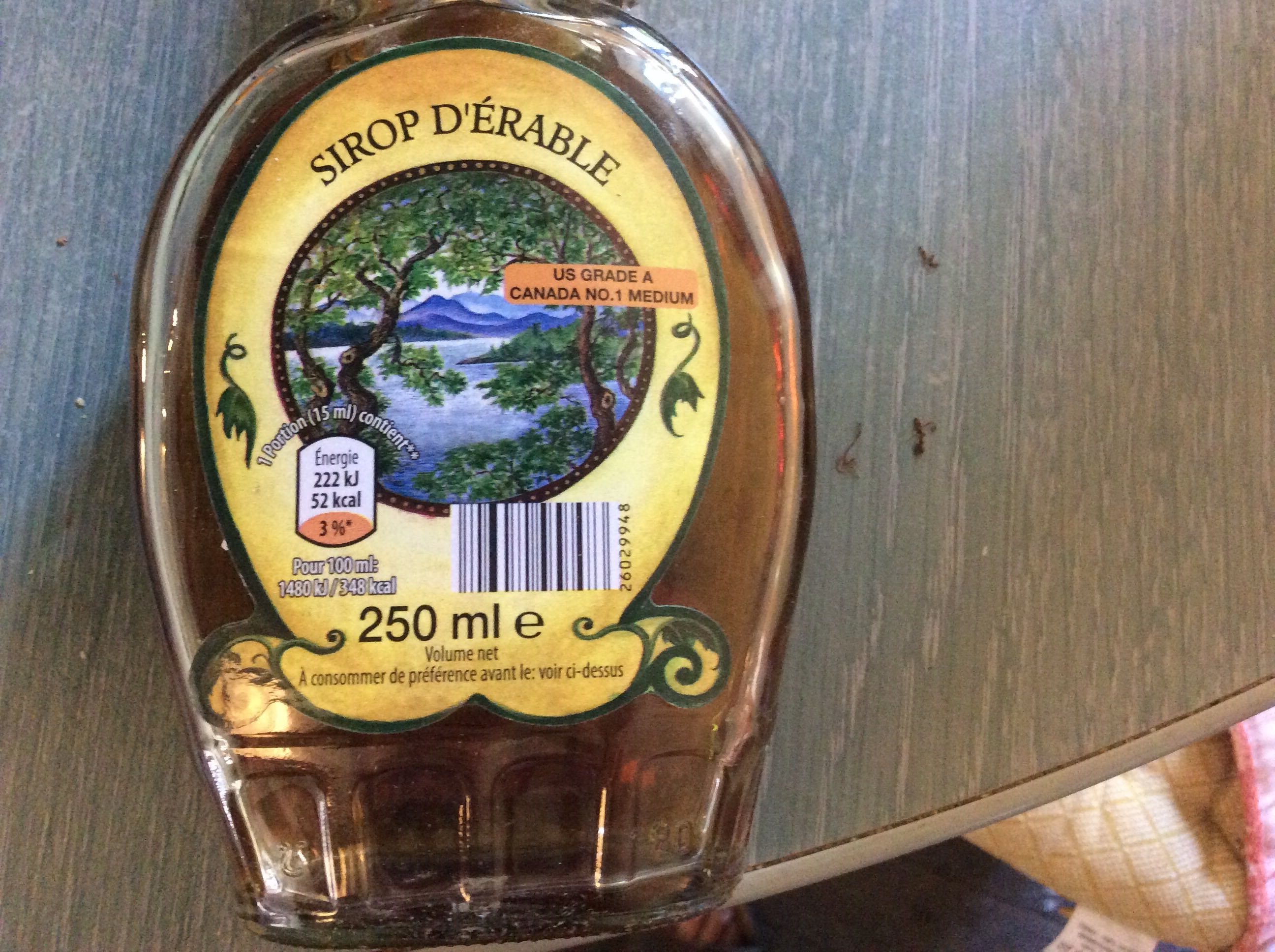 Sirop D'Érable