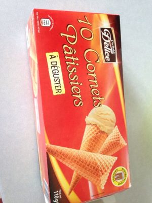 Cornets pâtissiers