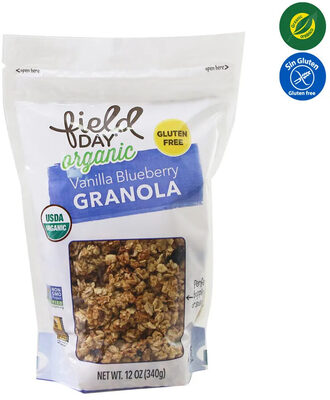 Organic Vanilla Blueberry Granola