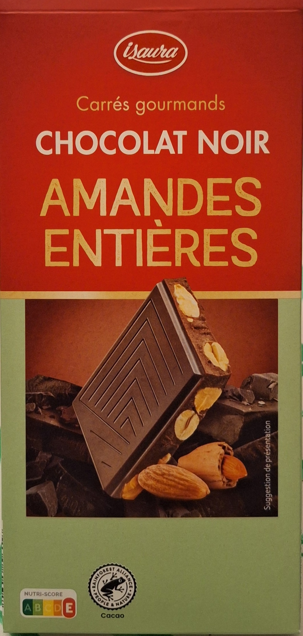 Chocolat Noir Amandes