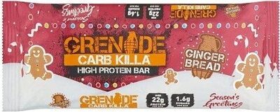 Carb Killa High Protein Bar Gingerbread