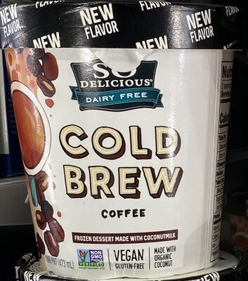 Cold Brew Coffee Frozen Dessert