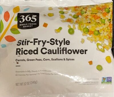 Stir-Fry-Style Riced Cauliflower