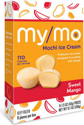 Mango Premium Ice Cream in Sweet Rice Dough