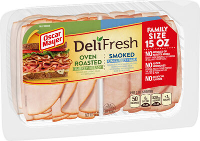 Clasic Combo Oven Roasted Turkey Breasts And Smoked Ham