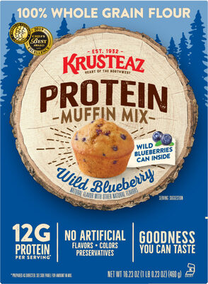 Wild blueberry muffin mix