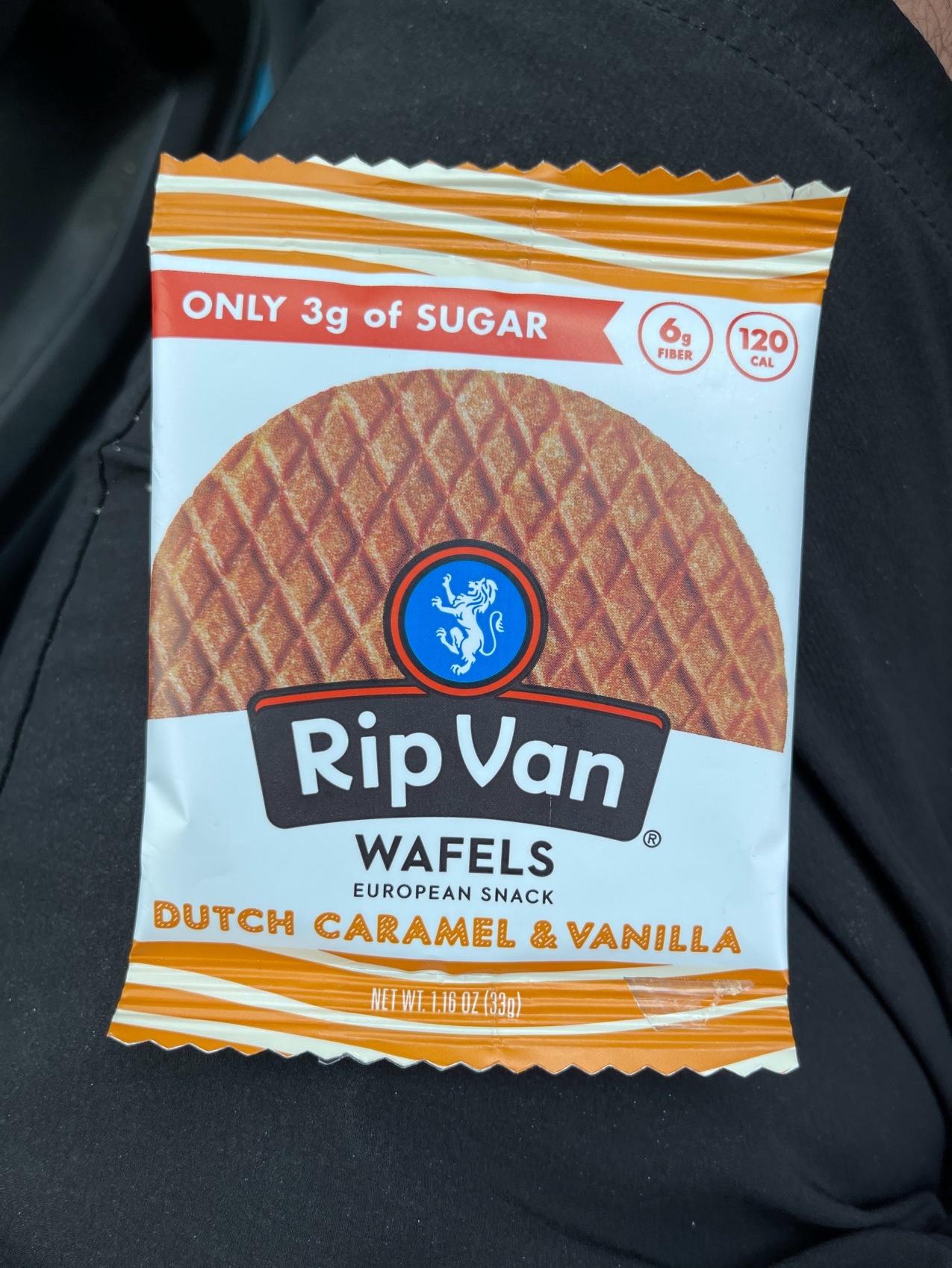 Dutch Caramel & Vanilla Wafels Only 3g of Sugar