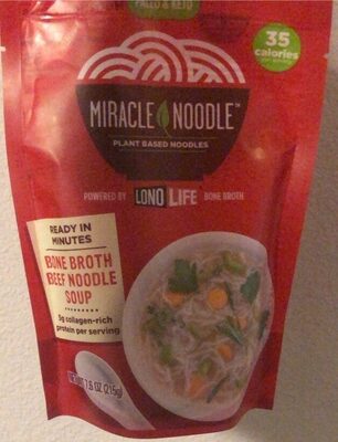 bone broth beef noodle soup