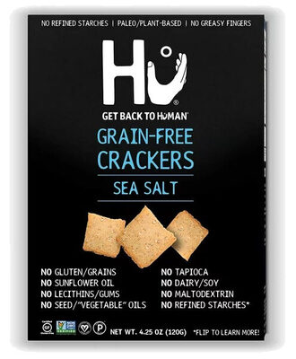 Sea Salt Grain-Free Crackers