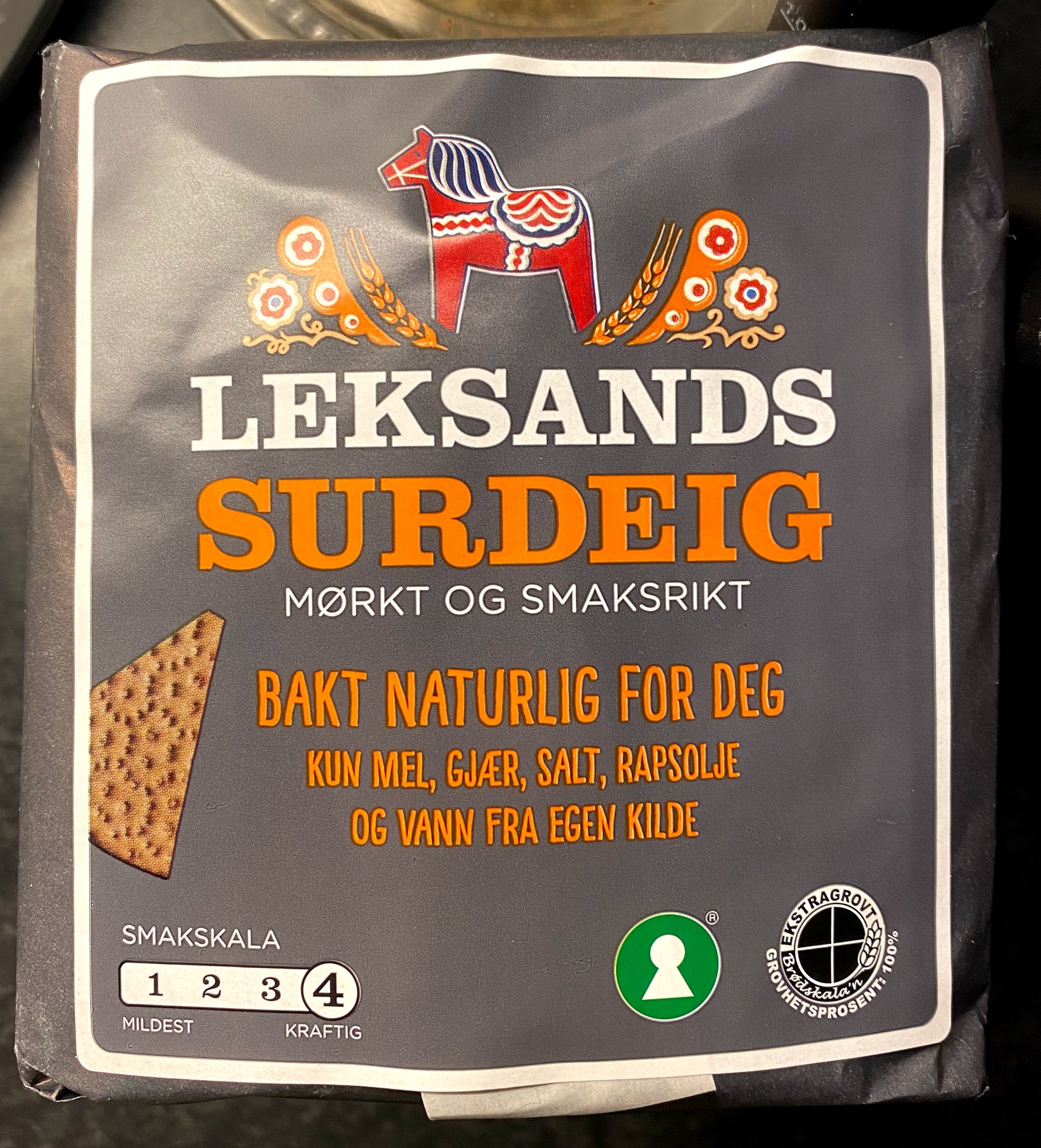Knekkebrød Surdeig, 200 g