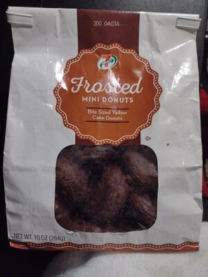 Frosted Mini Donuts