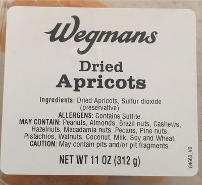 Dried apricots