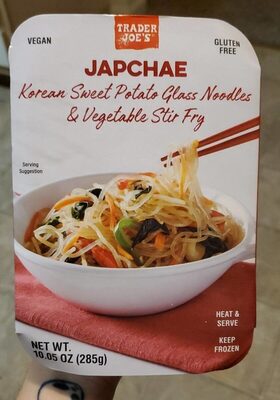 JAPCHAE Korean Sweet Potato Glass Noodles & Vegetable Stir Fry