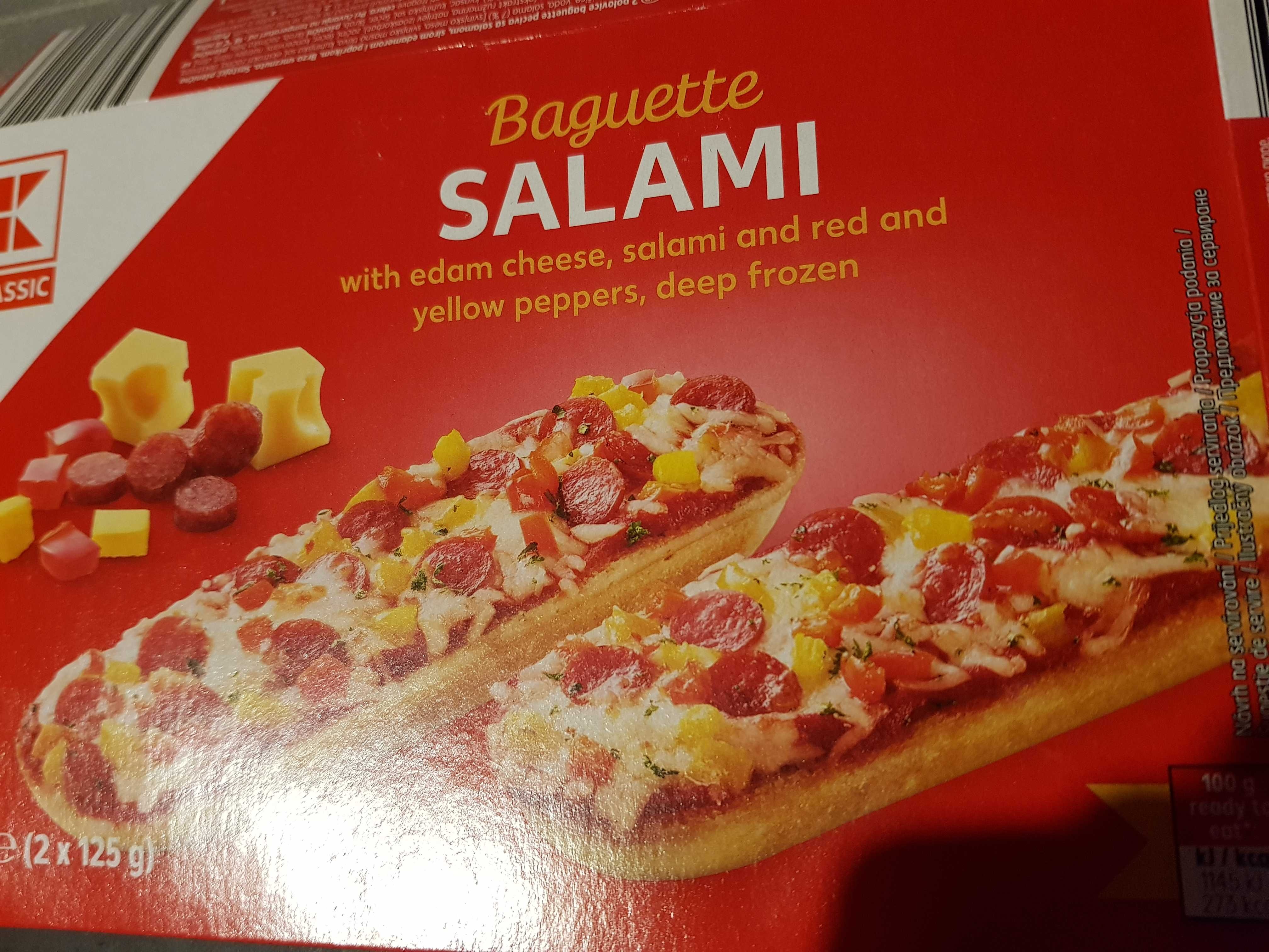 Baguette salami