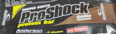 ProShock protein bar double chocolate