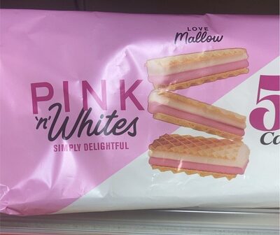 Pink & White Wafers