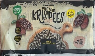 Protein Krispees Choc Rice Dark Chocolate