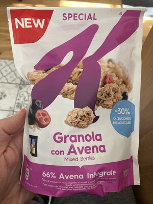 Granola con Avena Mixed Berries