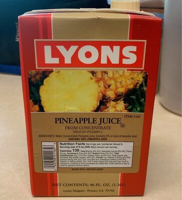 Pineapple juice
