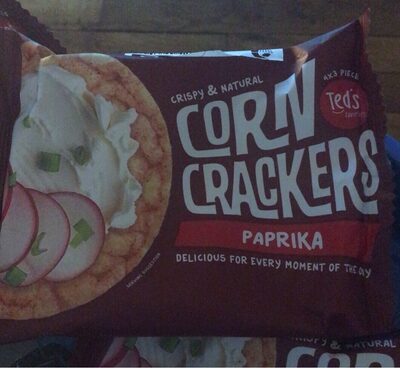 Corn crakers paprika