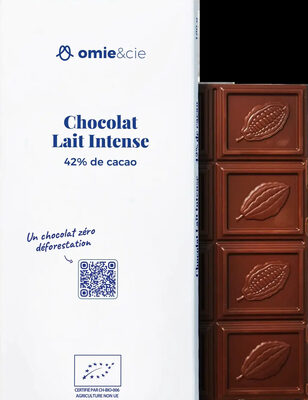 Chocolat au lait intense - 42%
