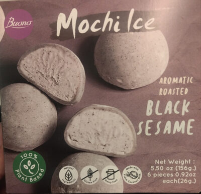 Mochi Ice Black Sesame